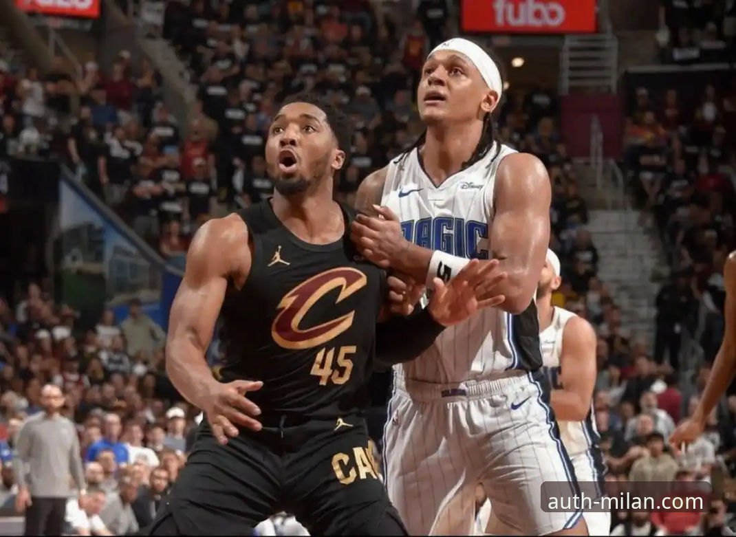 米兰官方正版授权入口 3个关键回合解析:骑士险胜魔术,米切尔42分背后的战术博弈